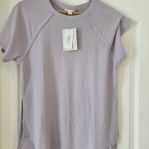 LuLaRoe Light Purple Lavender Short Sleeve Top